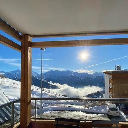 Apartment Fermes De L'alpe Chez Robin- Flambant Neuf Et Magnifique 4 Plein Sud Alpe d'Huez